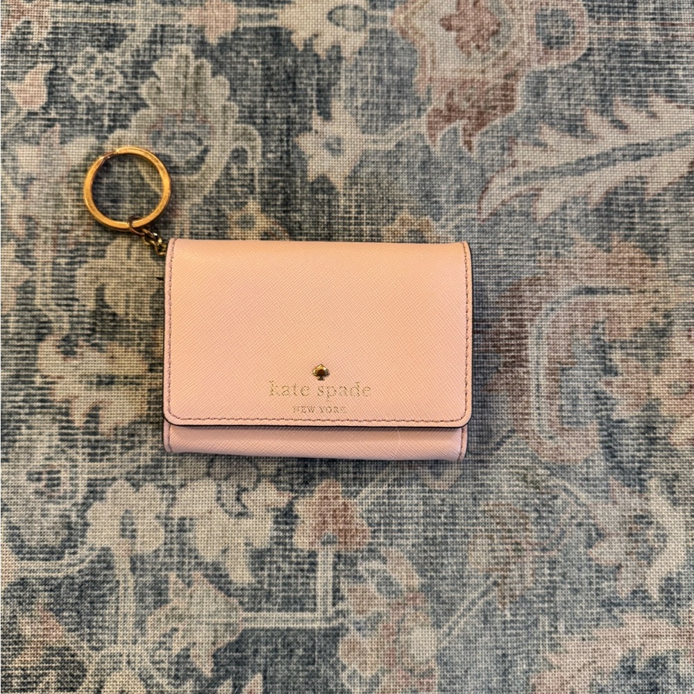 Kate Spade Keyring Wallet in pink